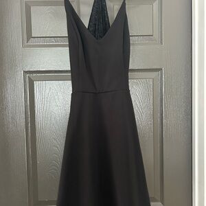 Elegant Black Sleeveless Dress